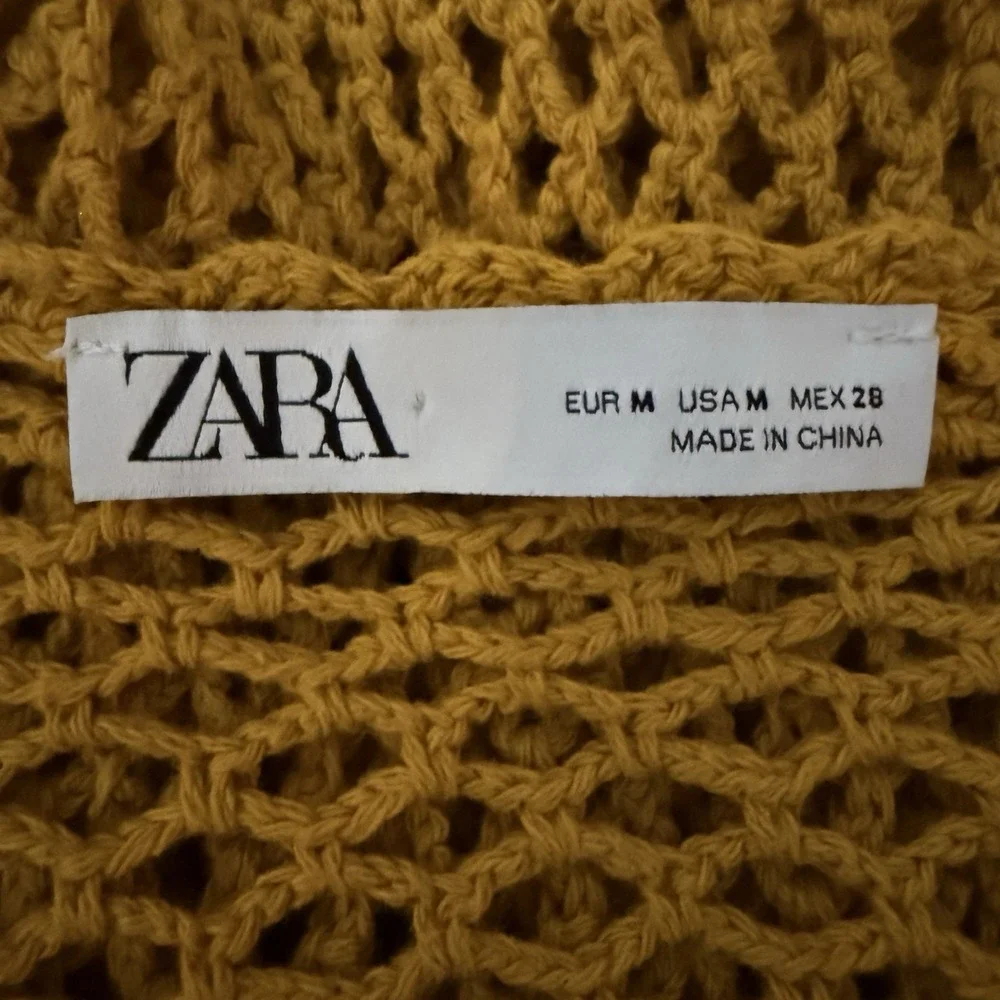 Zara open knit